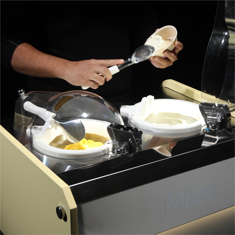Commercial Gelato Ice Cream Maker, Top Churn V2 Milano