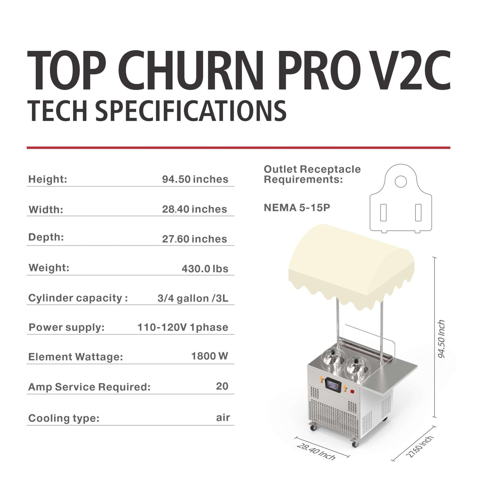Top Churn V2 Cart | Texas Frozentech